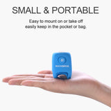 ROCKBROS 90dB Electric Bike Bell: Loud, Waterproof, 3 Tone Modes, Easy Fit