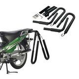 Ultimate ACE Bike Moped Surfboard Rack - Securely Carry Boards up to 8ft