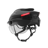 Lumos Ultra E-Bike Helmet with Integrated Eye Shield and Smart Turn Signals