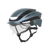 Lumos Ultra E-Bike Helmet with Integrated Eye Shield and Smart Turn Signals