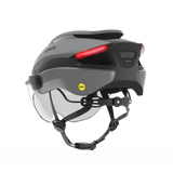Lumos Ultra E-Bike Helmet with Integrated Eye Shield and Smart Turn Signals