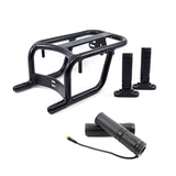 ACE Deluxe Electric Bike Ultimate Essentials Pack: Rack, Throttle & Foot Pegs