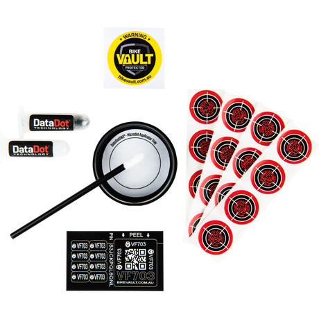 VAULT ET655XL Heavy-Duty Combination Bike Chain Lock with ID Kit