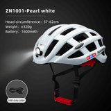 ROCKBROS Ultralight Cycling Helmet with USB Rechargeable LED Safety Light