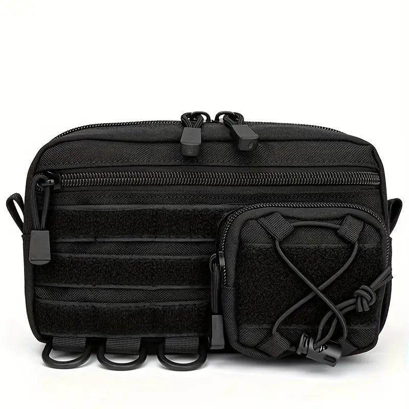 Army-Style Molle Panel Handlebar Bag