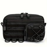 Army-Style Molle Panel Handlebar Bag