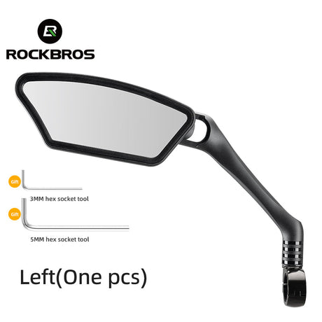ROCKBROS 360° Rotatable Bicycle Handlebar Mirror for Enhanced Cycling Safety