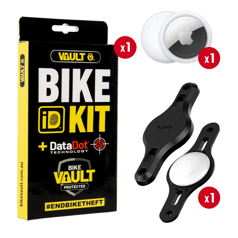 Secure Bike AirTag Holder Mount: Discreet Anti-Theft Bicycle GPS Tracker