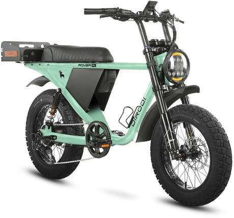 DiroDi Rover Pro E-Bike: Dual Suspension, Two-Person, Road-Legal Adventure