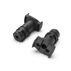 Lumos Firefly Bicycle Handlebar End Mounts for Enhanced Side Visibility & Stability