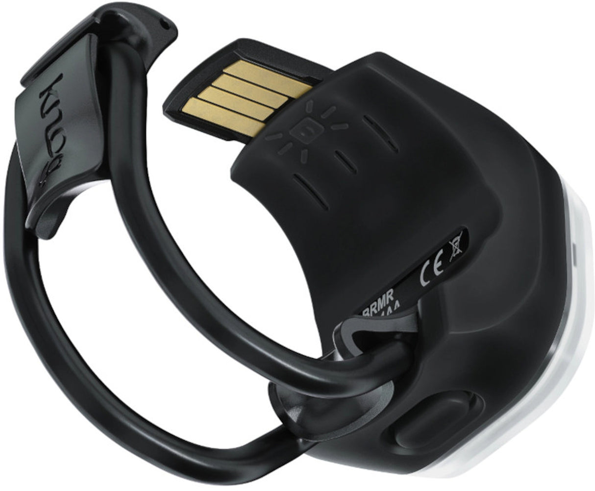 Knog Blinder Mini Skull 50 Lumen Waterproof USB Rechargeable Front Bike Light