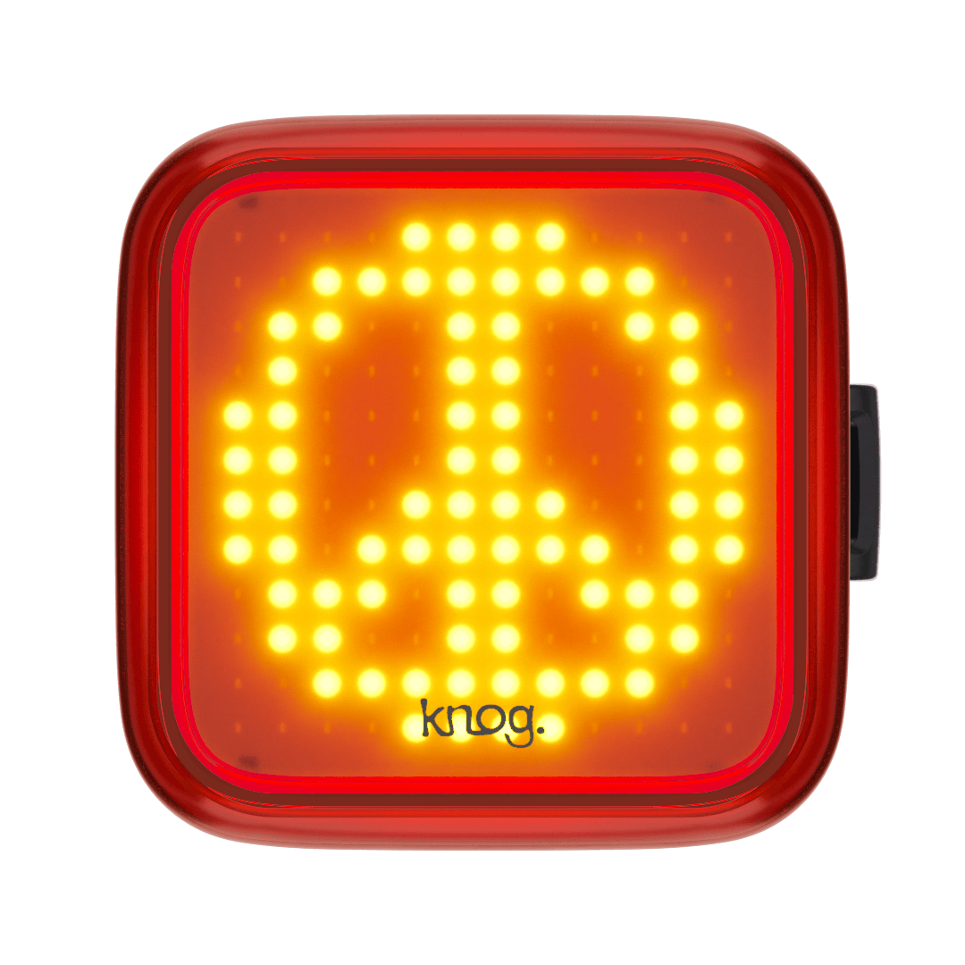 Knog Blinder COB LED Rear Bike Light: 100 Lumen, USB Rechargeable, Waterproof Visibility