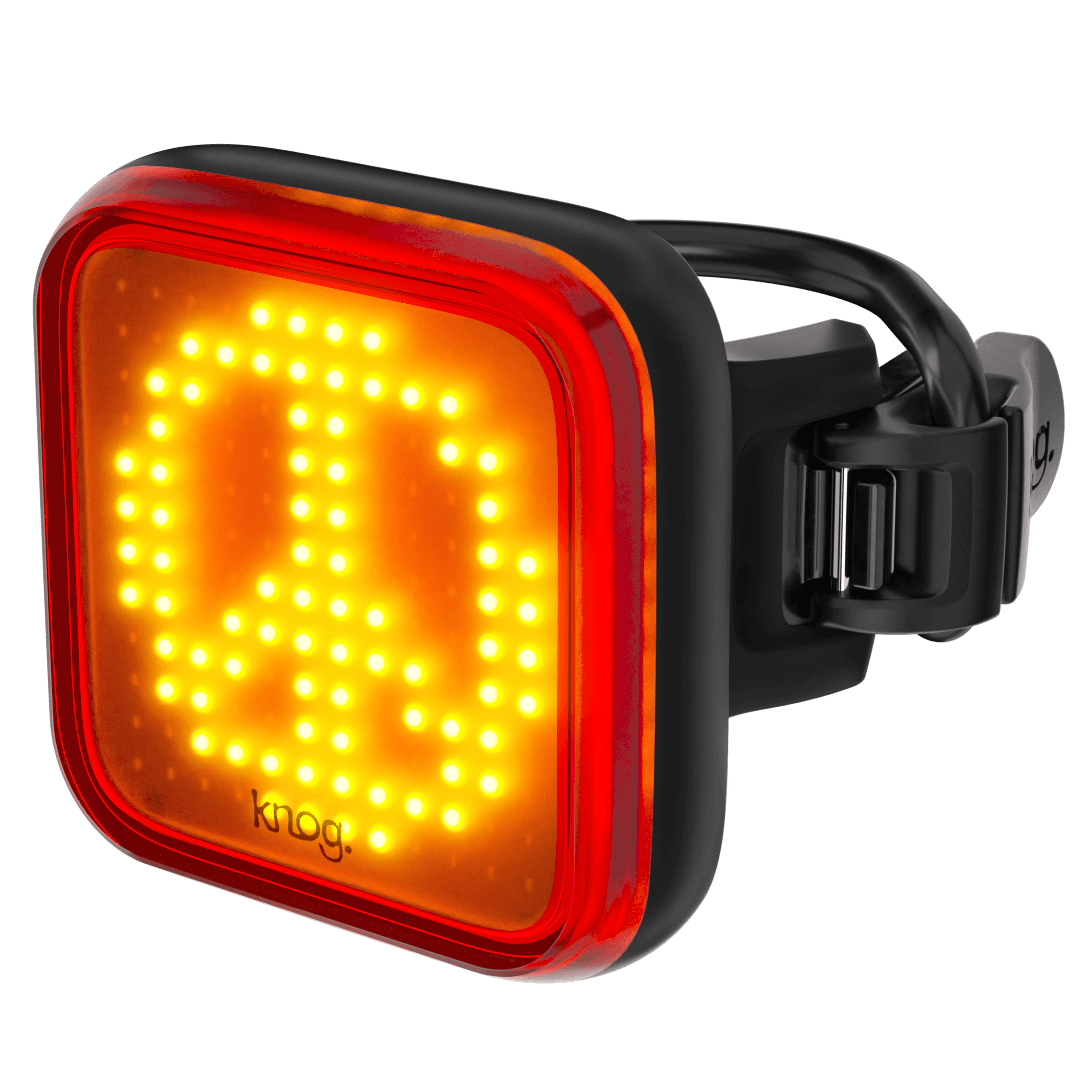 Knog Blinder COB LED Rear Bike Light: 100 Lumen, USB Rechargeable, Waterproof Visibility