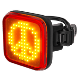 Knog Blinder COB LED Rear Bike Light: 100 Lumen, USB Rechargeable, Waterproof Visibility