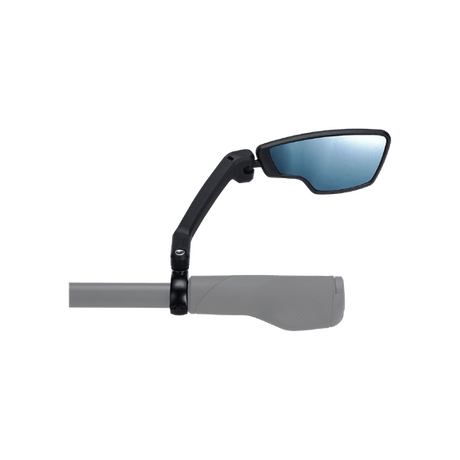 BBB CityView Clamp-Mount Bicycle Mirror: Anti-Glare with Reflector