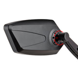 Deluxe Handlebar Mounted Bicycle Mirrors Pair for Enhanced Safety & Clear View