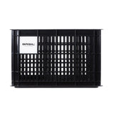 Basil Medium 29.5 Litre Recycled Black Bicycle Crate for Front/Rear Carrier