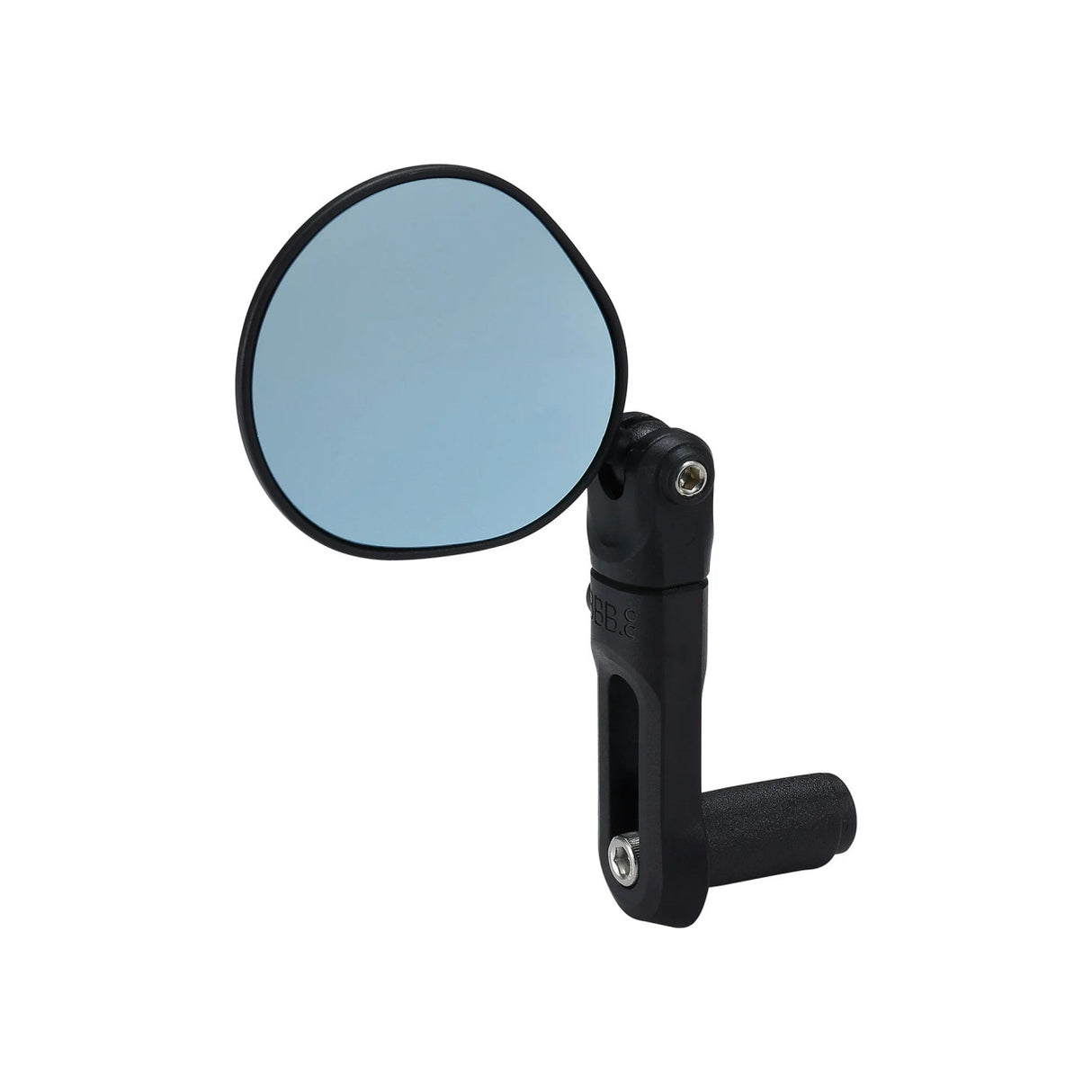 BBB Cycling MultiView Handlebar Mirror, Wide-View Anti-Glare, Adjustable Plug Mount