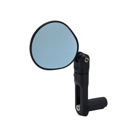 BBB Cycling MultiView Handlebar Mirror, Wide-View Anti-Glare, Adjustable Plug Mount