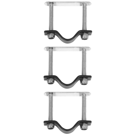 Basil Universal Bike Crate & Basket Mounting Kit - Secure Stainless Steel Attachment