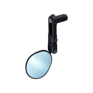 BBB Cycling MultiView Handlebar Mirror, Wide-View Anti-Glare, Adjustable Plug Mount