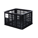 Basil Medium 29.5 Litre Recycled Black Bicycle Crate for Front/Rear Carrier