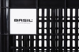 Basil Small 17.5L Recycled Black Bicycle Crate for Front/Rear Bike Storage