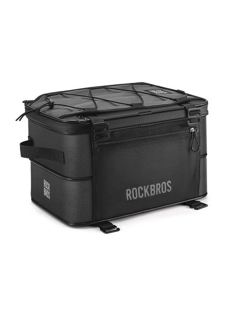 ROCKBROS Road to Sky Foldable Expandable 16.8L Bike Trunk Bag Pannier