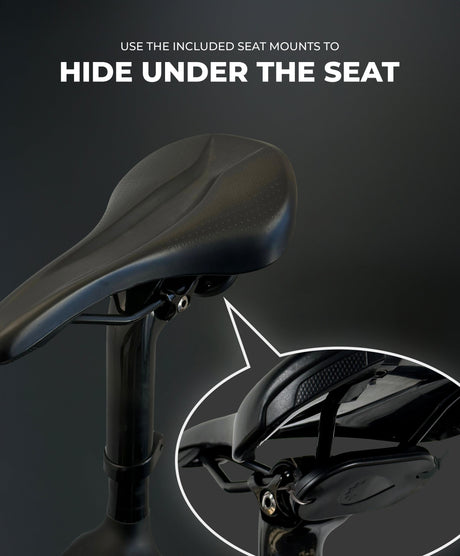 Bikebac Discreet Apple Find My Bike Tracker - Ultimate Anti-Theft GPS Device