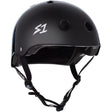 S-One Lifer Black Gloss Helmet: Certified Multi-Impact Protection for Action Sports