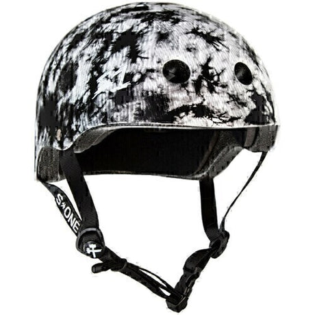 S-One Lifer Helmet B/W Tie Dye Multi-Impact Certified All-Sport Protection