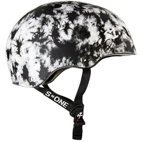 S-One Lifer Helmet B/W Tie Dye Multi-Impact Certified All-Sport Protection