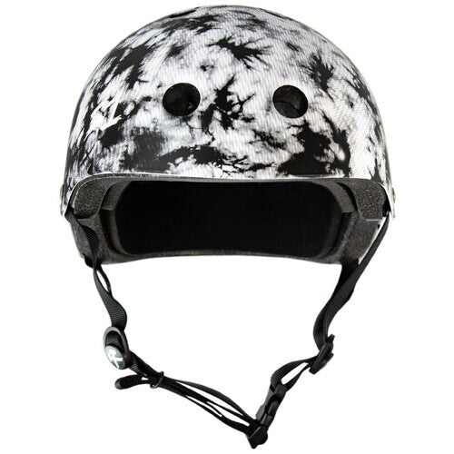 S-One Lifer Helmet B/W Tie Dye Multi-Impact Certified All-Sport Protection
