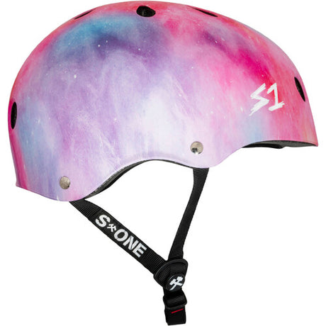 S-One Lifer Multi-Impact Skateboard Roller Derby Helmet Cotton Candy Pink