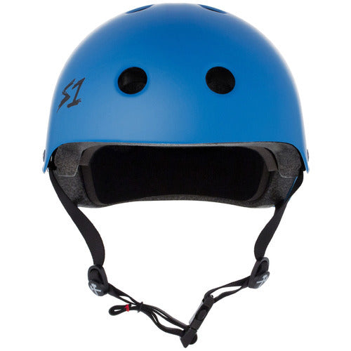 S-One Lifer Cyan Matte Multi-Impact Certified Skate BMX Cycle Helmet