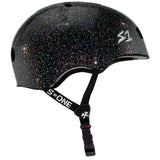 S-One Lifer Multi-Impact Certified Helmet - Black Gloss Glitter Action Sports