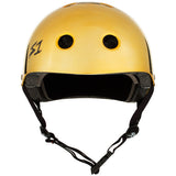 S-One Lifer Gold Mirror Helmet: Multi-Impact Certified, Deep Fit, All-Sport Protection