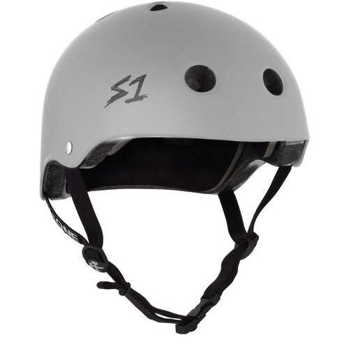 S-One Lifer Multi-Impact Certified Helmet - Light Grey Matte for Skate & Bike