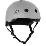 S-One Lifer Multi-Impact Certified Helmet - Light Grey Matte for Skate & Bike