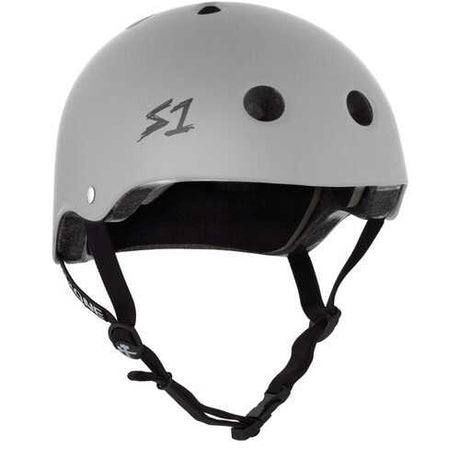 S-One Lifer Multi-Impact Certified Helmet - Light Grey Matte for Skate & Bike