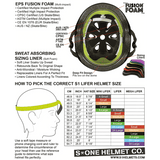 S-One Lifer Multi-Impact Certified Helmet - Light Grey Matte for Skate & Bike