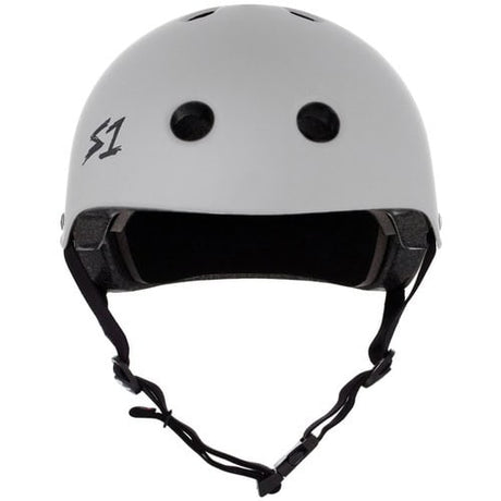 S-One Lifer Multi-Impact Certified Helmet - Light Grey Matte for Skate & Bike