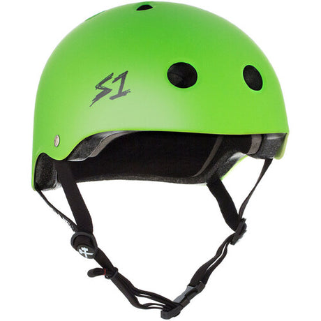 S-One Lifer Helmet Bright Green Matte – Multi‑Impact Protection