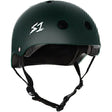 S-One Lifer Certified Multi-Impact Skate Bike Helmet - Dark Green Matte