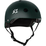 S-One Lifer Certified Multi-Impact Skate Bike Helmet - Dark Green Matte