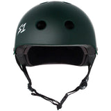 S-One Lifer Certified Multi-Impact Skate Bike Helmet - Dark Green Matte