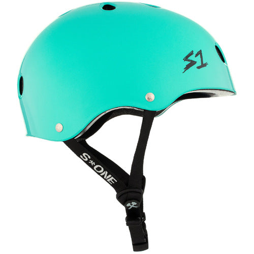 S-One Lifer Lagoon Gloss Certified Multi-Impact Helmet for Action Sports
