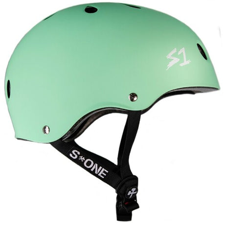 S1 Lifer Mint Green Matte Helmet - 7-Liner Fit Certified Protection