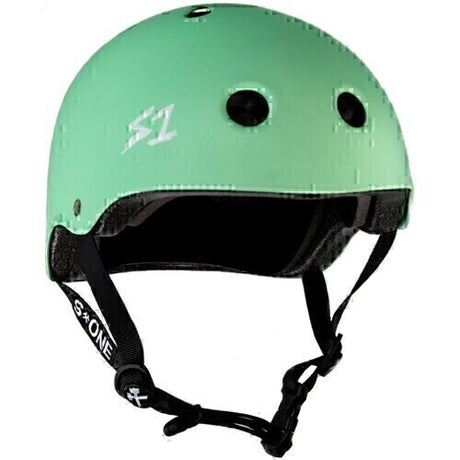 S1 Lifer Mint Green Matte Helmet - 7-Liner Fit Certified Protection