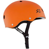 S-One Lifer Multi-Impact Certified Helmet - Orange Matte Skate BMX Roller
